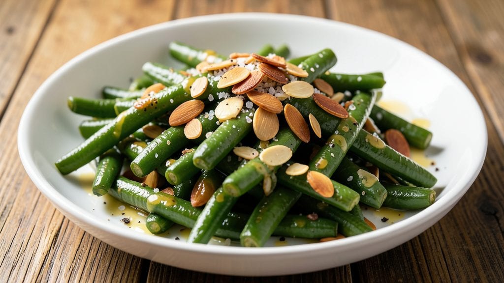 Applebee's Garlicky Green Beans Copycat Recipe: Almond-Topped Crunch With Bold Garlic Kiss