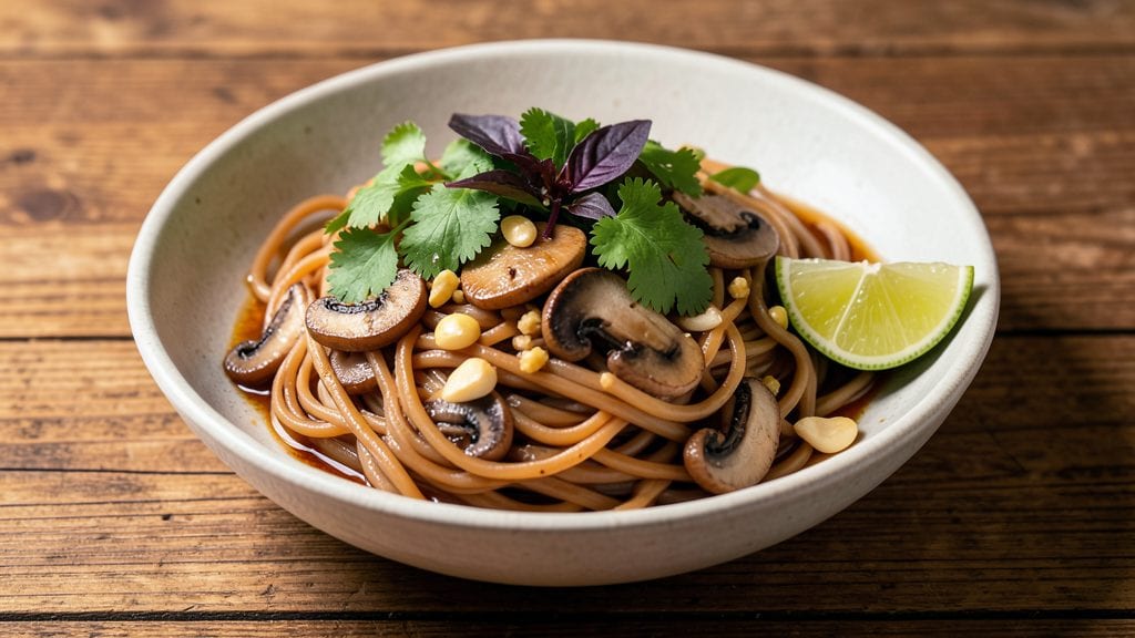 Bean Vermicelli Recipe: Silky Noodles With Earthy Mushroom Umami