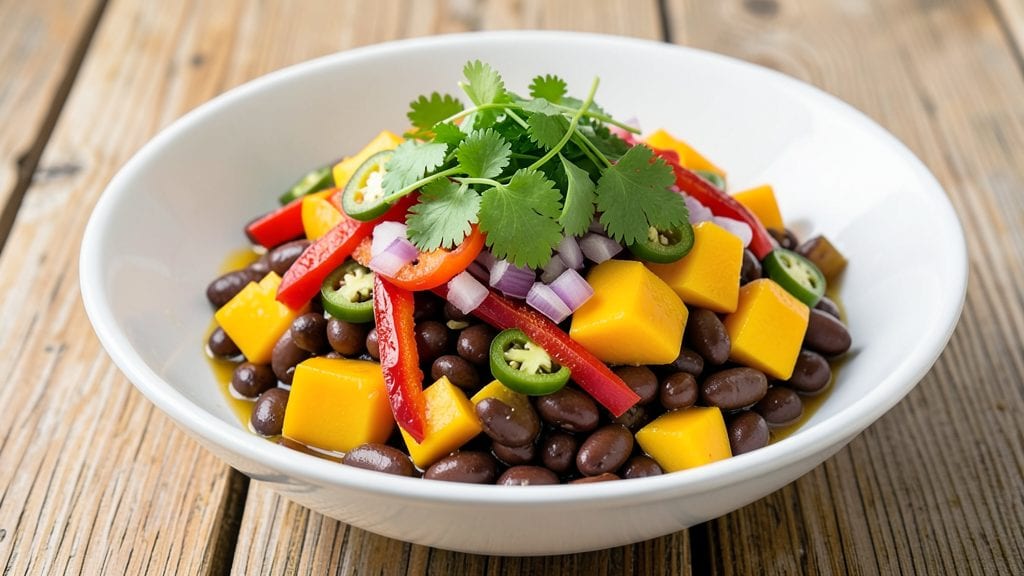 Black Bean Mango Salsa Recipe: Tropical Sweetness Meets Smoky Heat