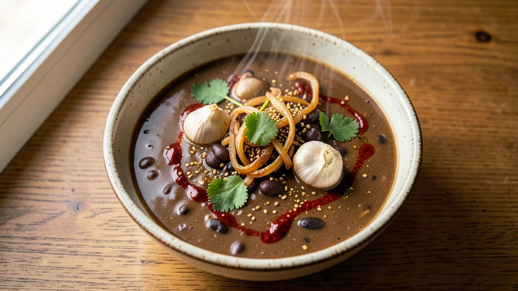 Black Bean Soup With Canned Black Beans Recipe: Smoky Cumin and Garlic Depth in 25 Minutes