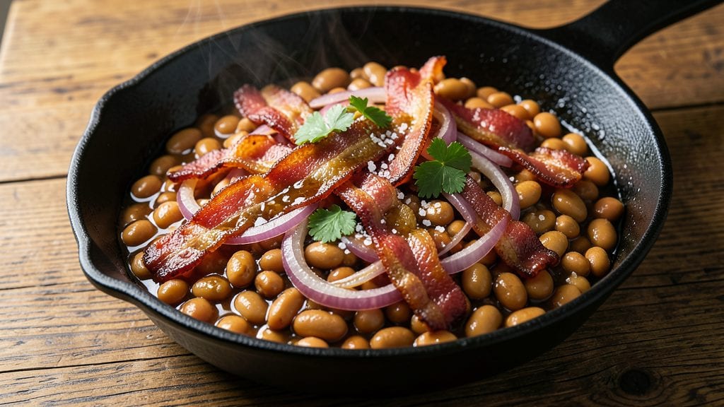 Bush's Brown Sugar Hickory Baked Beans Recipe: Deep Hickory Smoke and Caramelized Sweetness