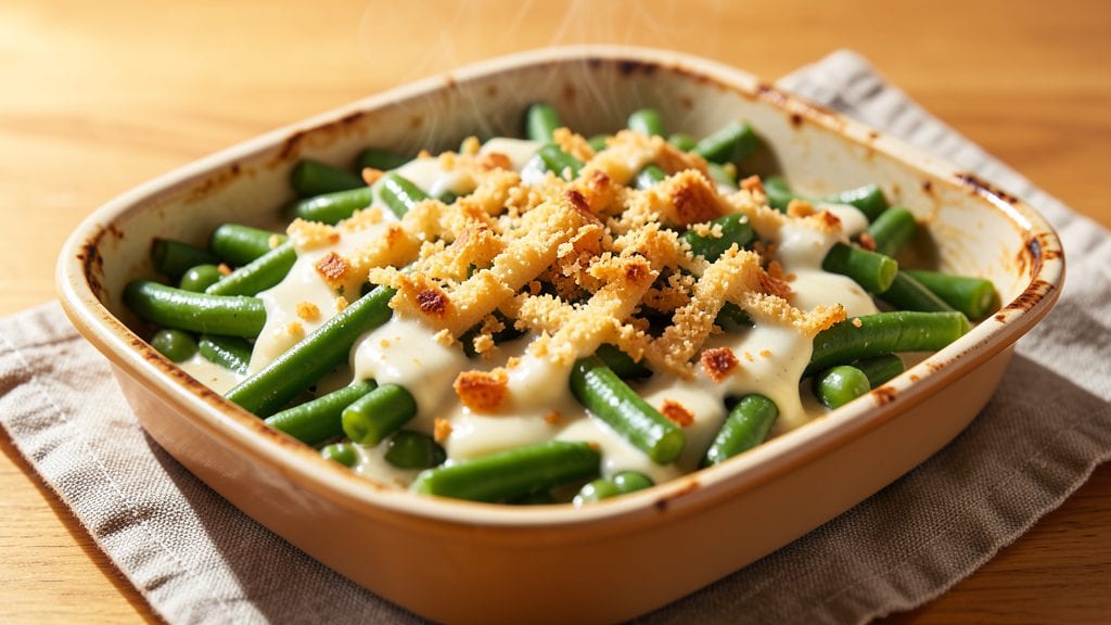 Campbell's Green Bean Bake Recipe: Cheesy Crisp-Top Comfort in One Dish