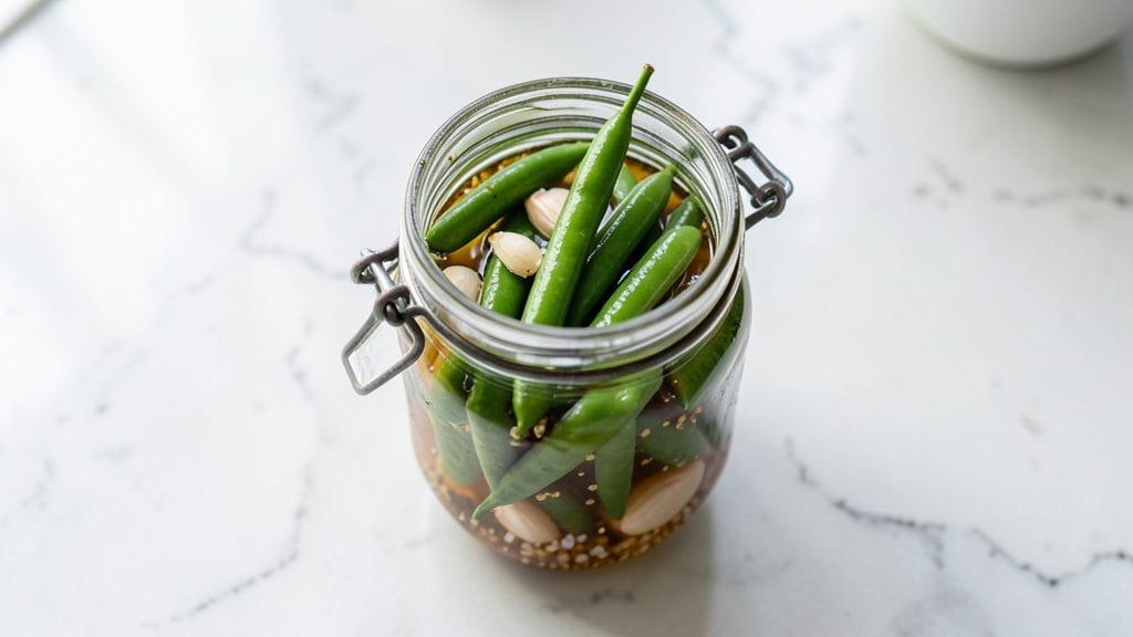 Canned Pickled Green Beans Recipe: Vinegar-Bright Crunch Without the Wait