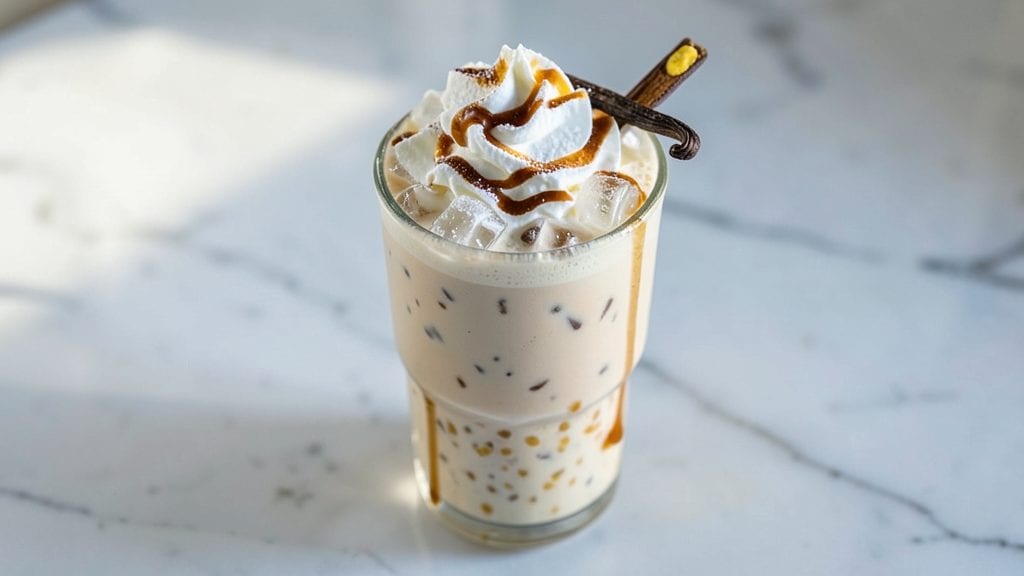 Copycat Vanilla Bean Frappuccino Recipe: Iced Cream Dream With Real Bean Swirls
