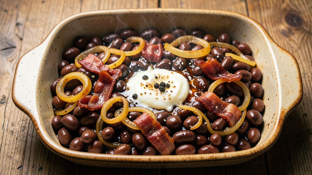 Dr Pepper Baked Beans Recipe: Bold Soda-Spiced Sweetness With Caramelized Topping