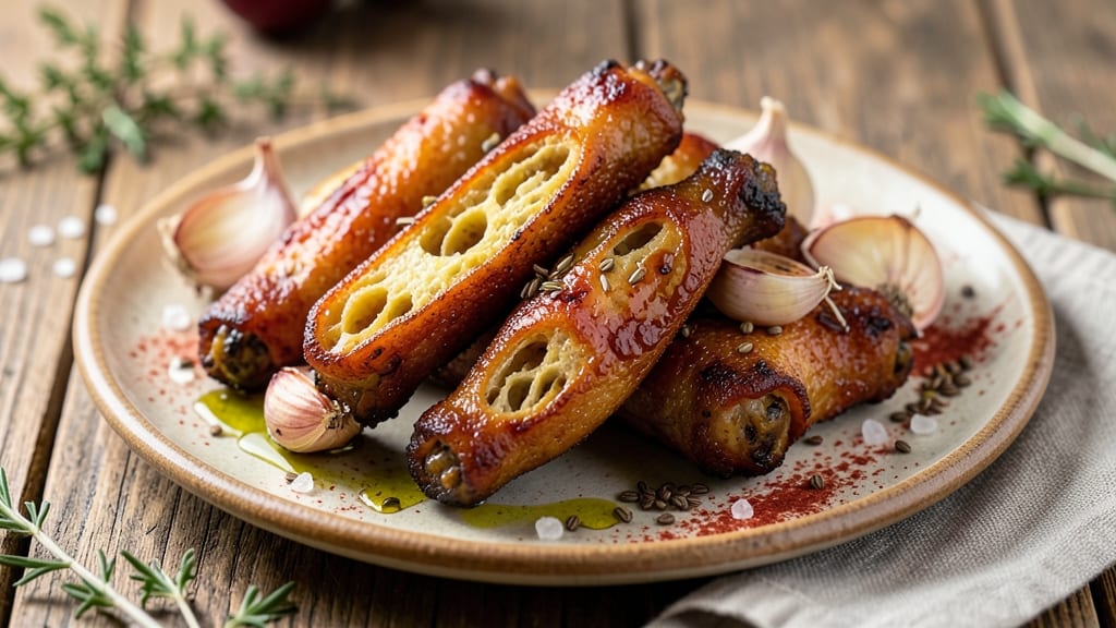 Drumstick Beans Recipe: Smoky Garlic Roast With Crispy Edges