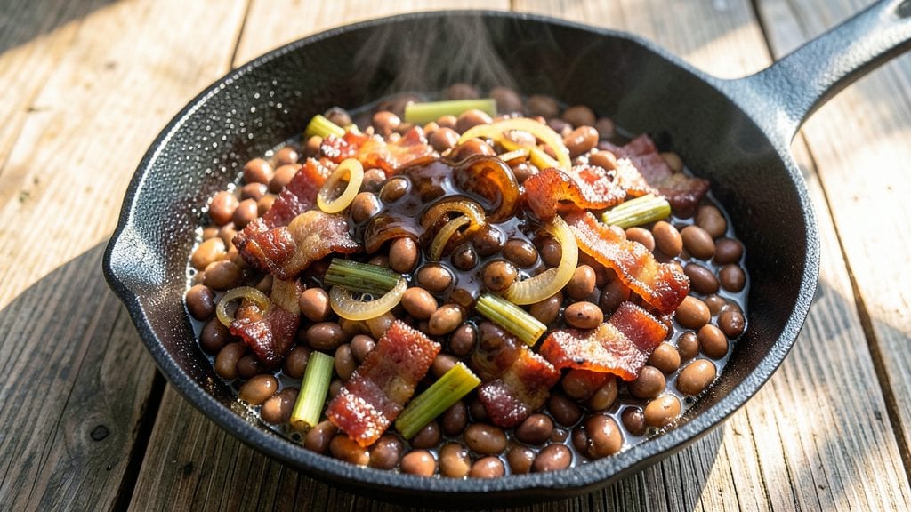 Grandma Jean's Baked Beans Recipe: Smoky Maple-Kissed Crowd-Pleaser