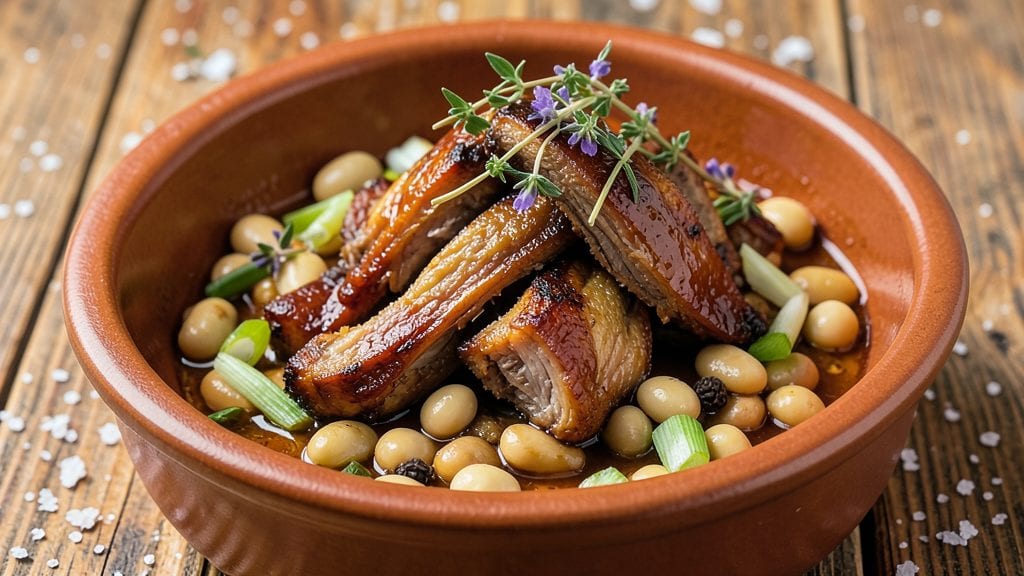 Jamaican Oxtail with Butter Beans Recipe: Rum-Infused Richness and Buttery Beans