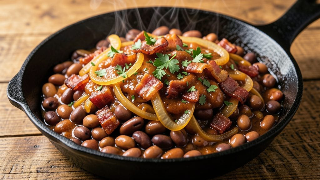 KFC Beans Recipe: Smoky Bacon Crunch and Sweet Tomato Harmony