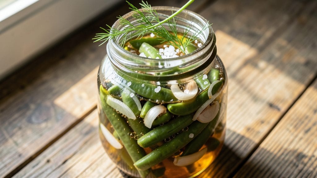 Old Fashioned Pickled Green Beans Recipe: Crunchy Vinegar-Kissed Brightness in 15 Minutes