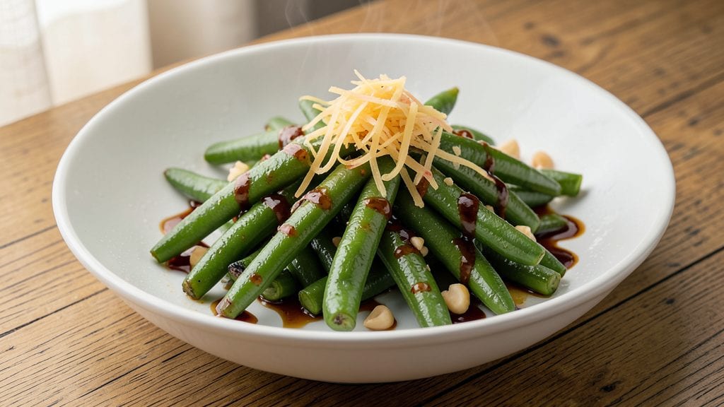 P F Chang's Green Beans Recipe: Crisp-Tender Blanched With Garlic and Chili Oil