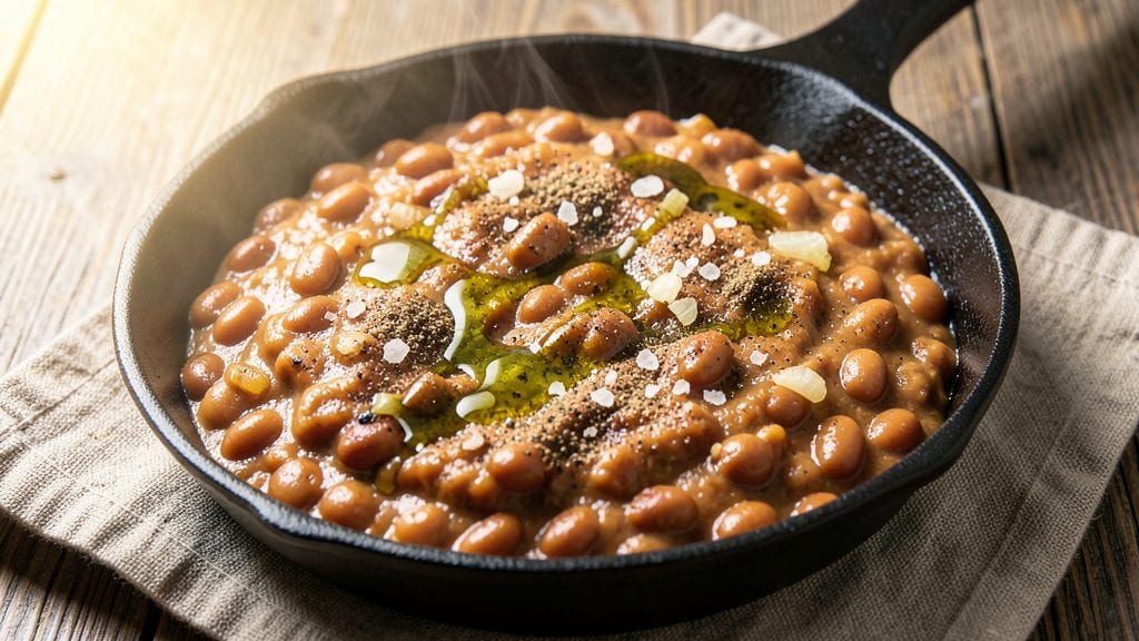 Refried Beans Recipe with Canned Pinto Beans: One-Pot Creaminess Without the Mash