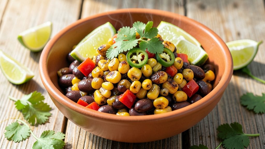 Tastefully Simple Corn and Black Bean Salsa Recipe: Zesty Freshness in 10 Minutes